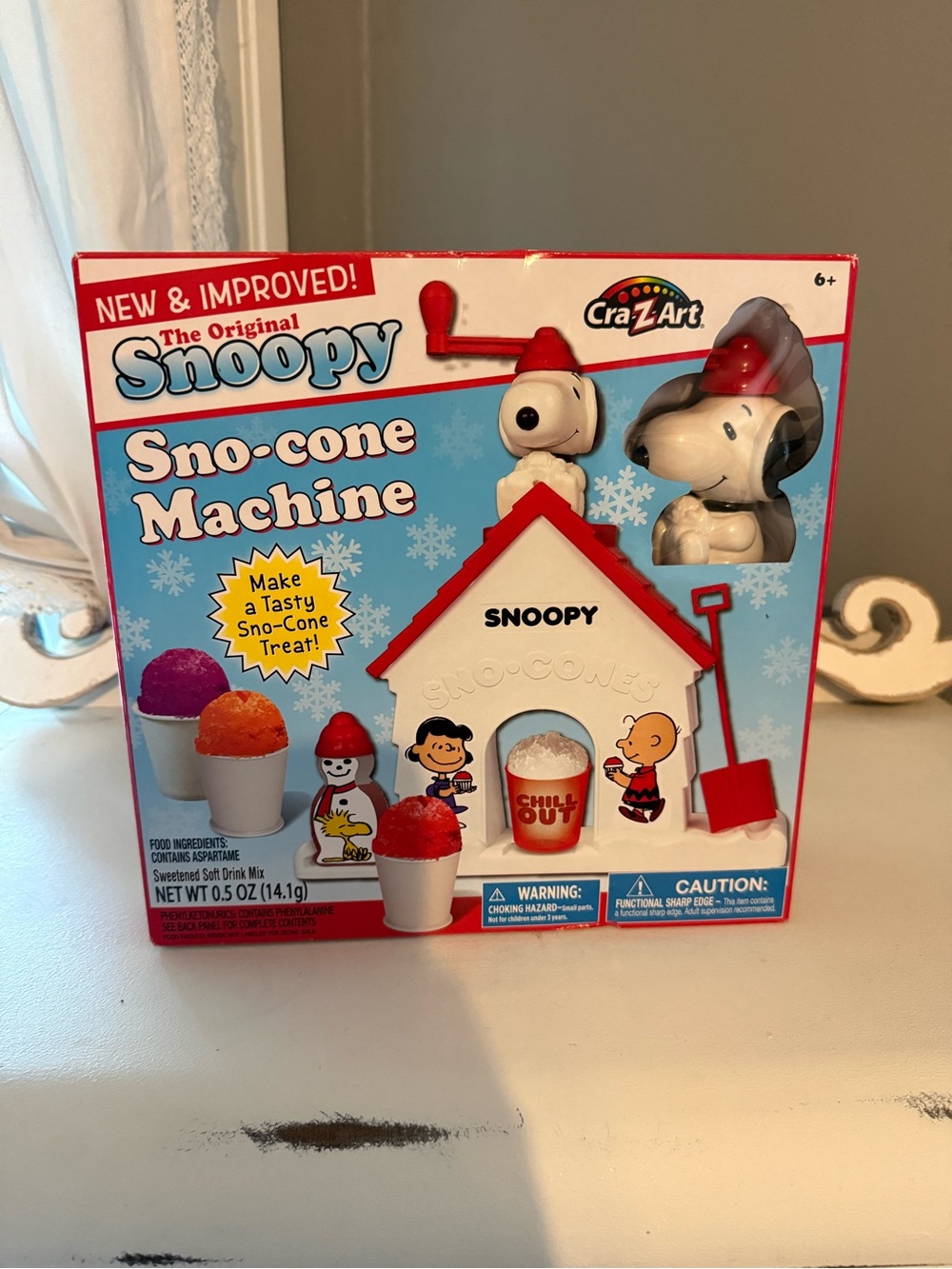 CraZart The Original Snoopy Sno-cone Machine